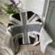 grey flag blanket