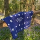 family navy blue blanket